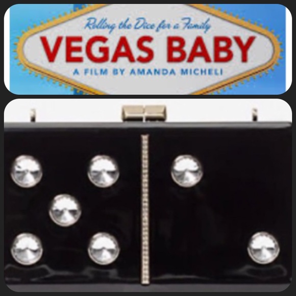 kate spade domino clutch